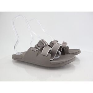 Chaco Men's Chillos Slide Size 11 Grey Adjustable Slip On Flat Shoes